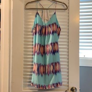 Colorful summer dress.